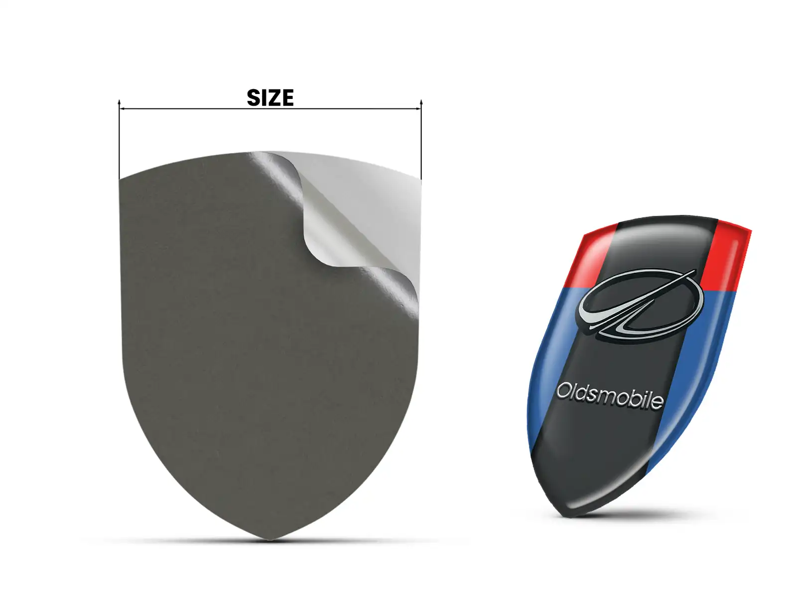 Oldsmobile Custom Bumper Stickers Cars Sturdy Pro Minimal